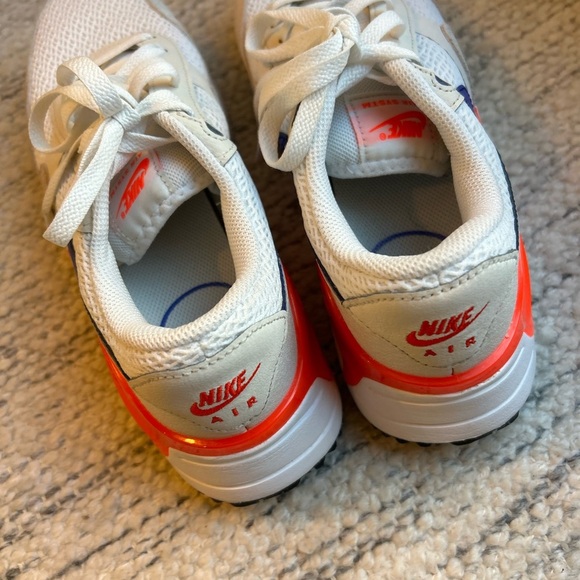 Nike Air Max System White Brite Crimson Lapis Women’s Shoes - Picture 10 of 13